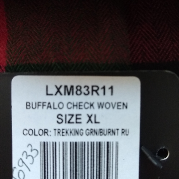 Marithe Girbaud Francois NWT Buffalo Check Flannel - Picture 9 of 13